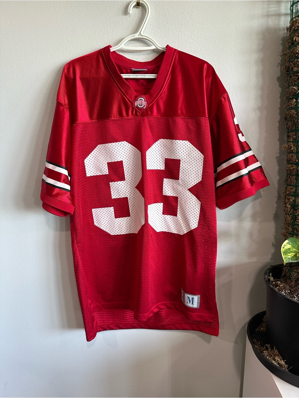 Ohio State Red Football Jersey Number 33 - M
